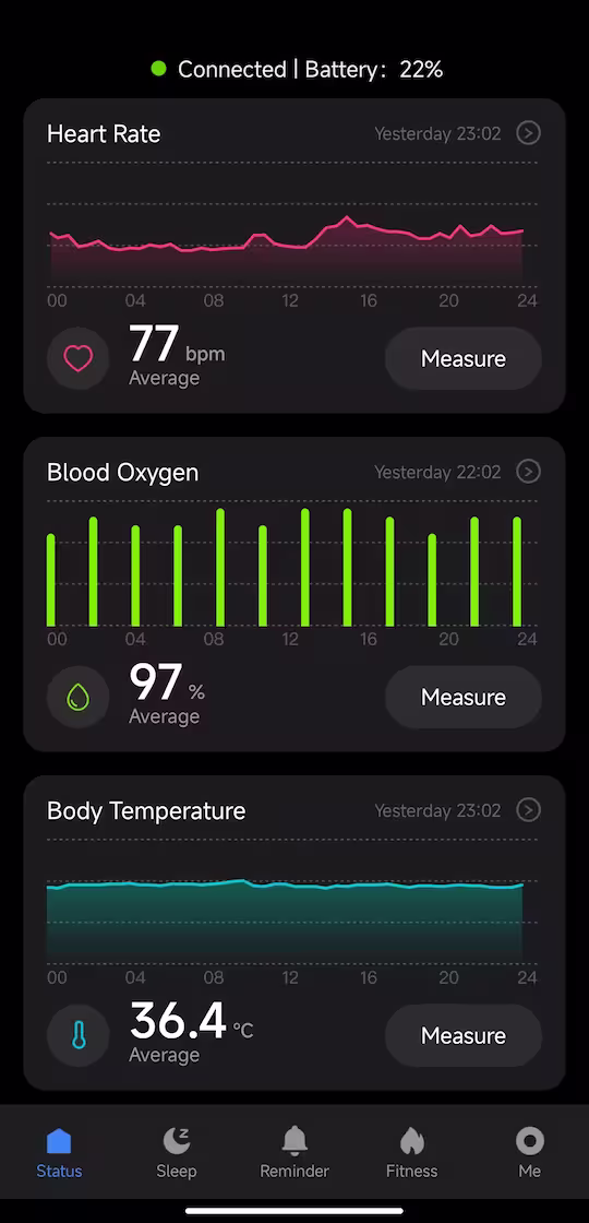 Heart Rate UI