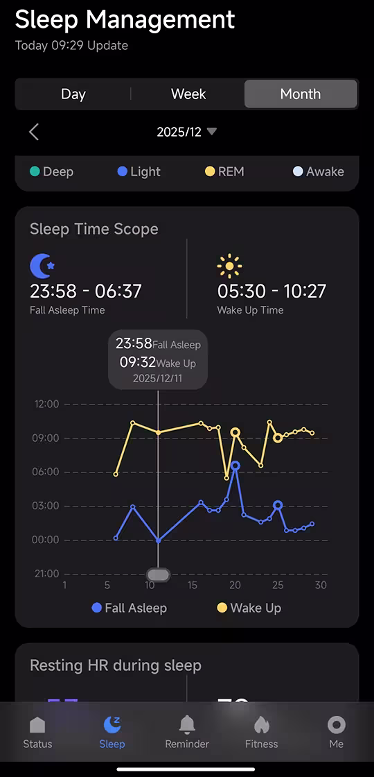 Sleep UI 7