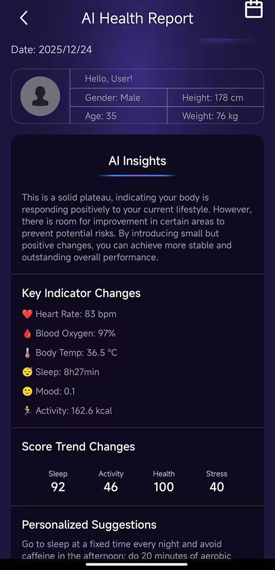 Recovery UI