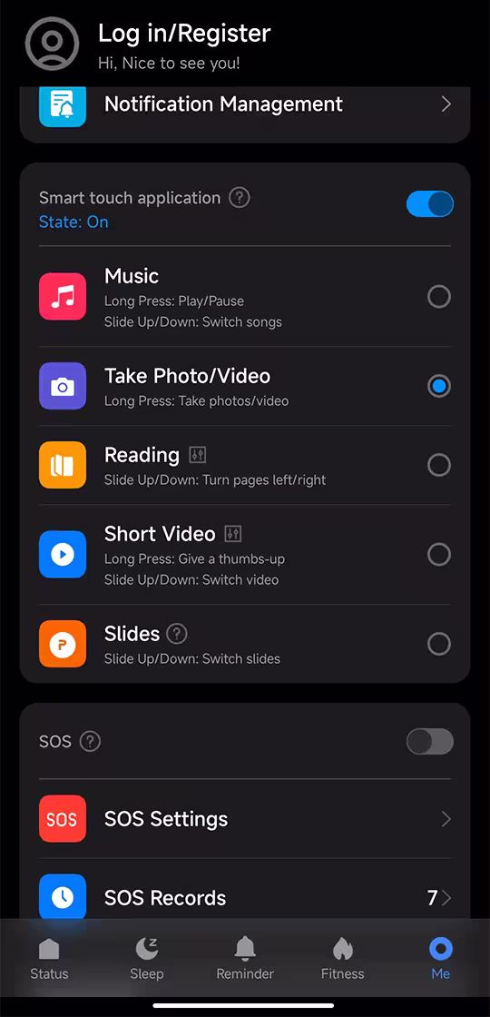 TikTok UI
