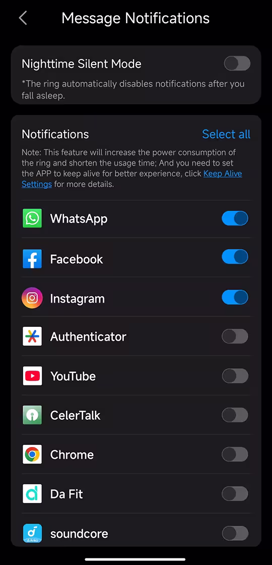 Notify UI